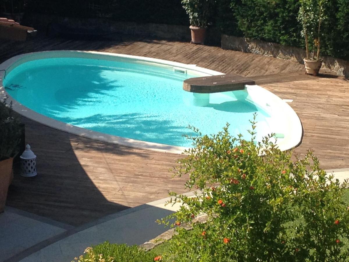 Appartamento In Villa Con Piscina - Mhateria Relais Rignano sullʼArno Eksteriør billede